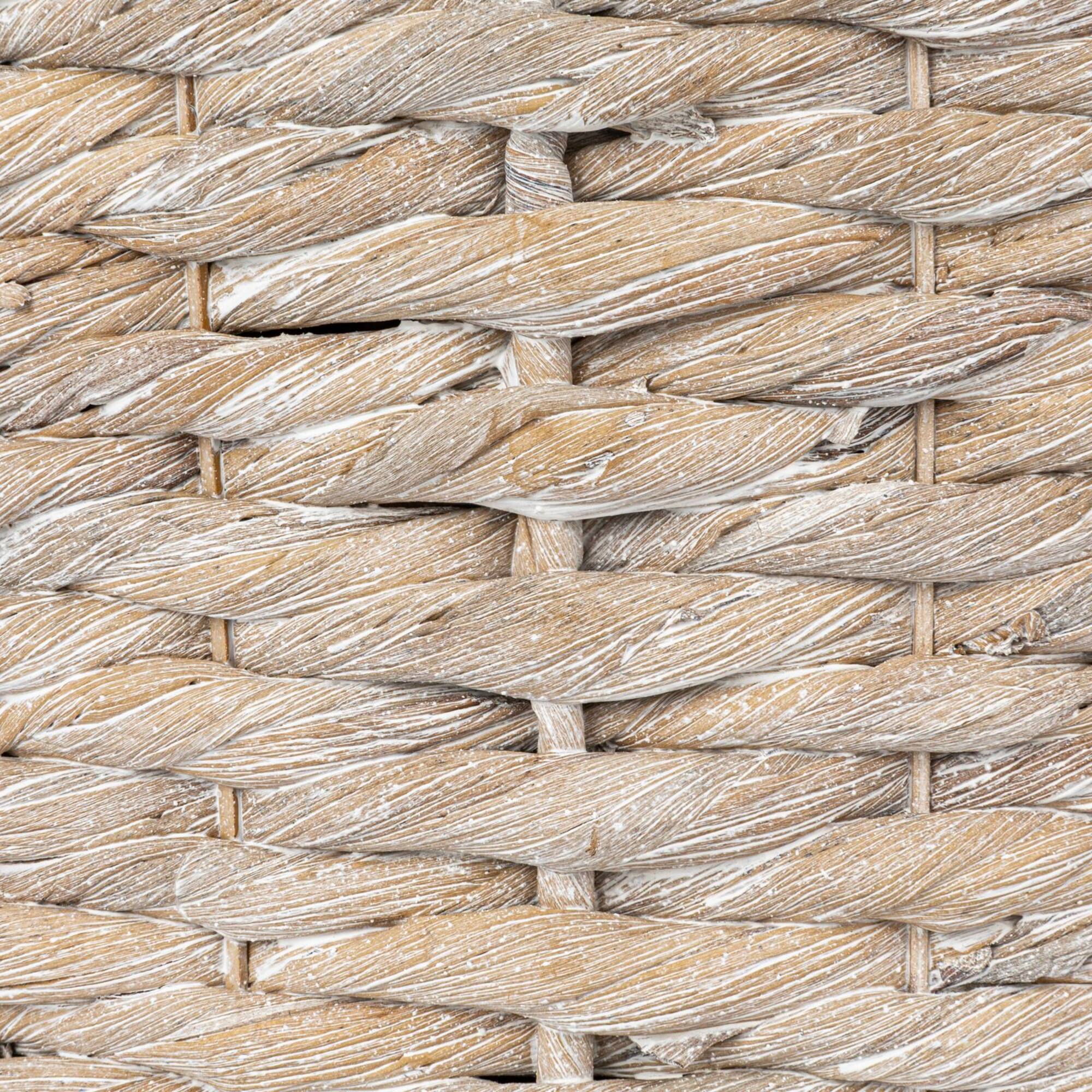 Hello Honey® Natural Water Hyacinth Side Table